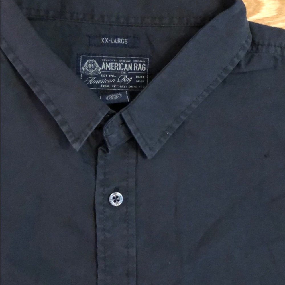 Button up casual blue shirt American Rag
